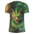 thumbnail image 4 of Qertyioot T-shirt Décontracté d'Été pour Hommes à Col Rond Imprimé pour la Fête des Pères, 4 of 5