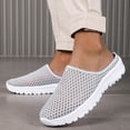 thumbnail image 2 of Dakaela Womens Mesh Walking Mules Comfortable Walking Running Shoes Open Back Slip on Sneakers, 2 of 7