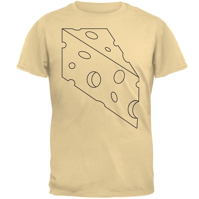 Halloween Swiss Cheese Costume de Nourriture pour Homme T-Shirt