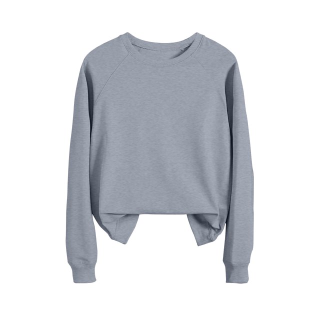 Timegard Womens Tops Sweatshirts Crewneck Long Sleeve Solid Color Pullover Basic Casual Loose Tops