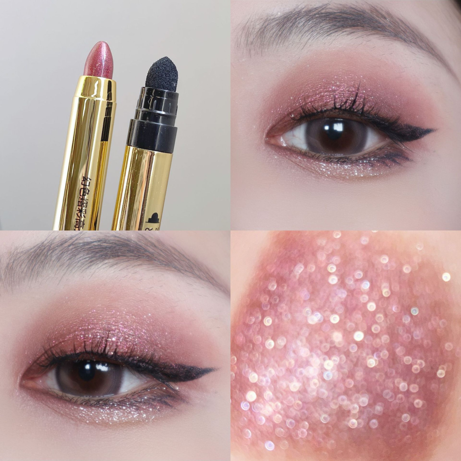 TopLLC Eyeshadow Stick For Eye Makeup, Cream Shimmer Smooth Eyeshadow Pencil, Long Lasting Nude Eyeshadow Highlighter Stick, Highlighter Eye Eyeshadow pen