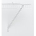 thumbnail image 1 of ClosetMaid 12-Inch Shelf Support Brackets, White, 12-Pack #1775, 1 of 3
