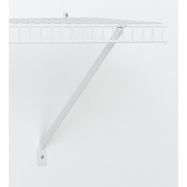 ClosetMaid 12-Inch Shelf Support Brackets, White, 12-Pack #1775