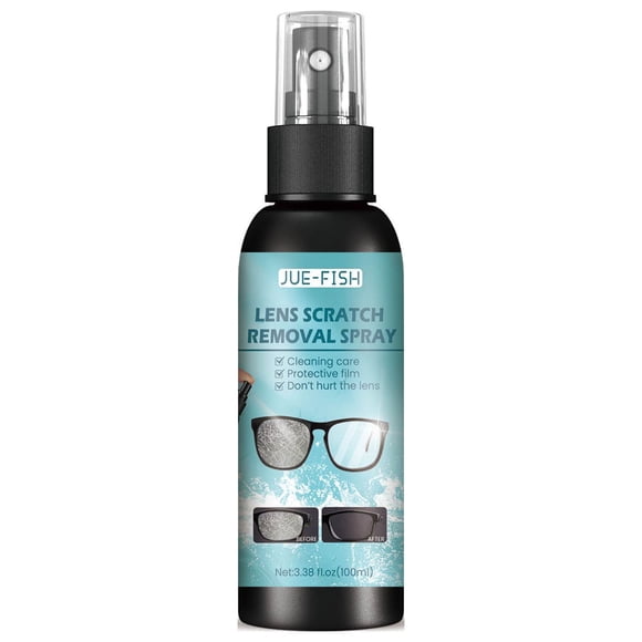 Pompotops Nettoyant pour Lunettes et Lunettes de Soleil Anti-Rayures et Vaporisateur Nettoyant pour Verres 100 ml Liquidation