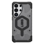 Pathfinder Rugged Clear Case w/Aimants Ash/Noir pour Samsung Galaxy S26U