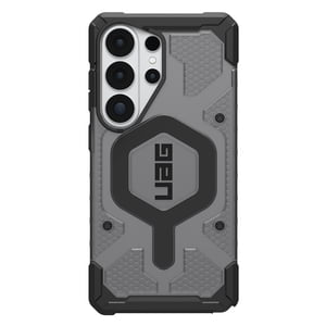 Pathfinder Rugged Clear Case w/Aimants Ash/Noir pour Samsung Galaxy S26U