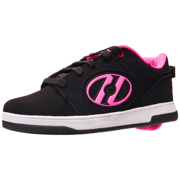 Heelys Chaussures de Tennis Voyager pour Filles Noir/rose 4 M US Grand Enfant