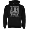 thumbnail image 1 of Halloween Human Alien Costume Mens Hoodie, 1 of 1
