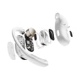 thumbnail image 3 of Shokz OpenFit Air, True Wireless, Built-In Smart Microphone, White, 3 of 5