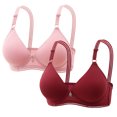 thumbnail image 1 of Timegard 2pc Push up Bras for Women Full Coverage Adjustable Strap Wirefree Comfortable Everyday Bralette, 1 of 5
