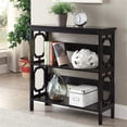 thumbnail image 2 of Convenience Concepts Omega Two-Shelf Bookcase in Black Wood Finish, 2 of 3