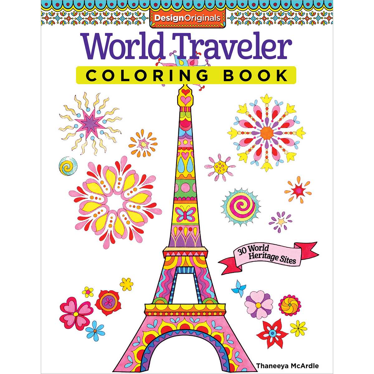 Livre de Coloriage Voyageur du Monde