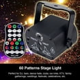thumbnail image 4 of PEPISKY 60 Patterns Stage Light Indoor Mount Sound Control LED Disco Lamp, 4 of 8