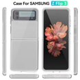 thumbnail image 2 of Étui Protecteur Transparent Compatible pour Galaxy Z Flip 3 5G Étui de Téléphone Anti-Rayures, 2 of 9