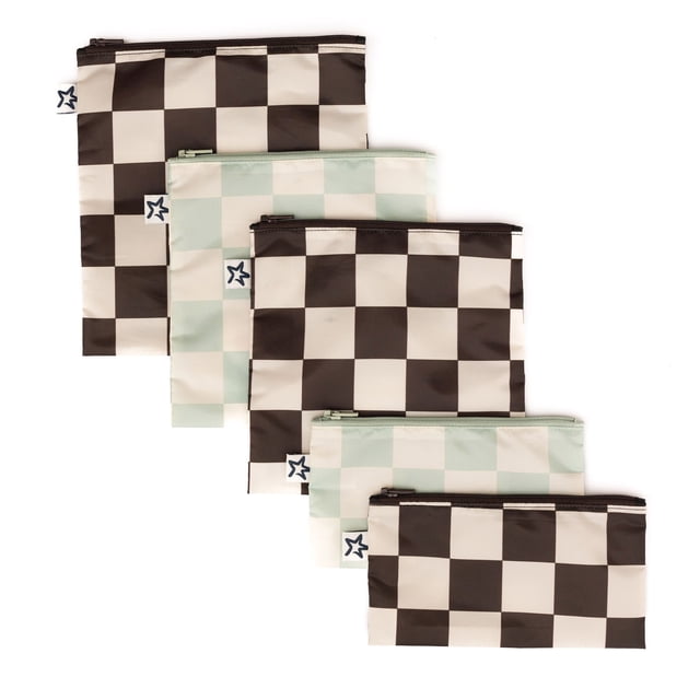 SNACK BAGS 5PK DINO - FRENCH