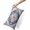 thumbnail image 3 of Blue Boho Throw Pillow Covers Set of 2 Monaco Rug Carpet Double Sided Pattern Cotton Soft Pillow Case Cushion Cover Pillowcase for Garden Couch Sofa Bed Decorative 12x20 inch, 3 of 5