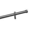 thumbnail image 2 of Tailor & Taylor 1 Inch Decorative Curtain Rod, 72 inches Width Windows Rod with Y Style Bracket with Metal Wall Mount Brackets Finials for Living Room, Kitchen and Windows (Pewter), 2 of 8