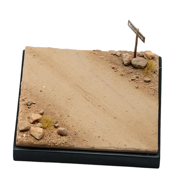 deevoka 1/64 Scale Display Base Diecast Models Display Base Diorama Base Miniature Scene Style B