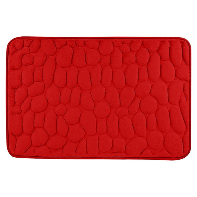 Jubipavy Area Rug 1pc Memory Foam Bath Rug Embossed Bathroom Mat Water Absorbent And Washable Bath Rugs, Non-Slip, Thick, Soft And Comfortable Carpet For Show