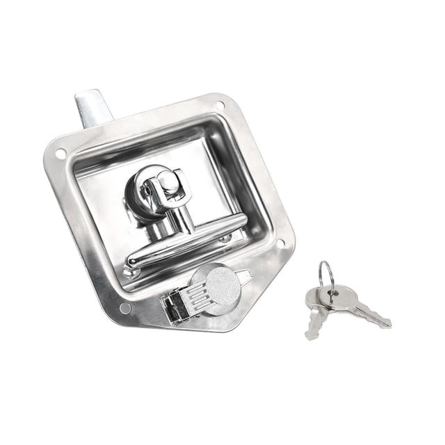 1/2Pcs Stainless Steel RV Yacht Door Lock Accessories T-toolbox Lock For Caravan Truck RV Accessories Camper Trailer ,Variety of Features