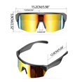 thumbnail image 3 of Kyusrd Aubaines d'Été pour Terrasse Extérieure!Lunettes de Soleil de Sport de Plein Air Lunettes Intelligentes Lunettes de Cyclisme à la Mode Lunettes Bluetooth Écouter de la Musique Appeler Unisexe, 3 of 5