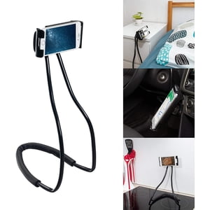 Cell Phone Holder, Universal Neck Phone Holder for Bed Mobile Phone Stand