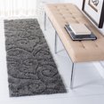 thumbnail image 1 of SAFAVIEH Florida Douglas Floral Vines Shag Area Rug, 1 of 8