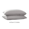 thumbnail image 3 of Pillow Cases Set of 2 Envelope Closure Pillow Covers Soft Brushed Microfiber Fabric Shrinkage and Fade Resistant 17.7*30 Inch Standard Size Machine Washable Bedding Accessories for Home Bedroom Decor, 3 of 5