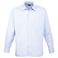 thumbnail image 1 of Premier Mens Premier Poplin Long-Sleeved Formal Shirt, 1 of 3