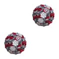 thumbnail image 2 of Baohd Wide Application Wedding Bouquets Elegant For All Occasions Low Maintenance Dark red + darkgray 2Set, 2 of 6