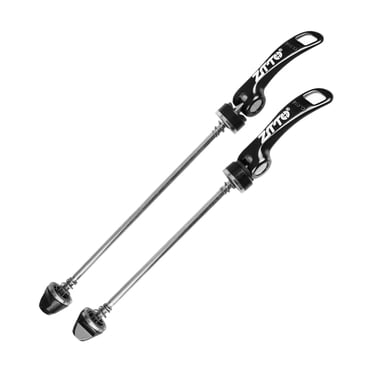 2x Axes de Libération pour Vélo de Montagne et Brochettes Arrière Noires