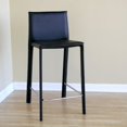 thumbnail image 2 of Baxton Studio Crawford Tabouret de Comptoir Noir (Ensemble de 2), 2 of 2