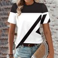 thumbnail image 2 of Birdeem T-Shirts à Imprimé Mode pour Femmes Manches Courtes Blouse Ample Col Rond T-Shirt Hauts, 2 of 12