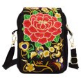 thumbnail image 2 of Vaidha Yunnan Ethnic Style Embroidery Bag For Women Embroidered Body Mini Bag Flip Phone Bag, 2 of 5