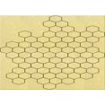 thumbnail image 1 of Ahgly Company Machine Washable Indoor Rectangle Transitional Corn Yellow Area Rugs, 2' x 3', 1 of 7