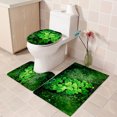 thumbnail image 4 of Chmadoxn Bathroom Rugs, Rugs for Living Room, Area Rug, Bath Mat Toilet Floor Mat U-shape Foot Mat Bathroom Bathroom Mat Printing Modern Mat Toilet Door Mat Three Sets carpeting carpeting, 4 of 7
