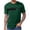Army Green, variant on Lmnyox Short Sleeve Summer T Shirt for Men Vintage Fashion Crew Neck Tee Business Casual Tops with Pocket