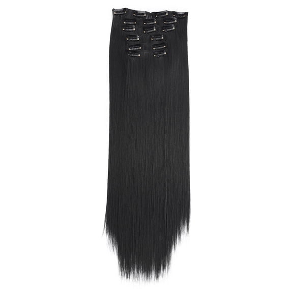 Hair Clips Clips for Hair Hair Extension Clips Real As Remy Fashion Hair Long Clip in Hair Extensions Full Head Straight Wig