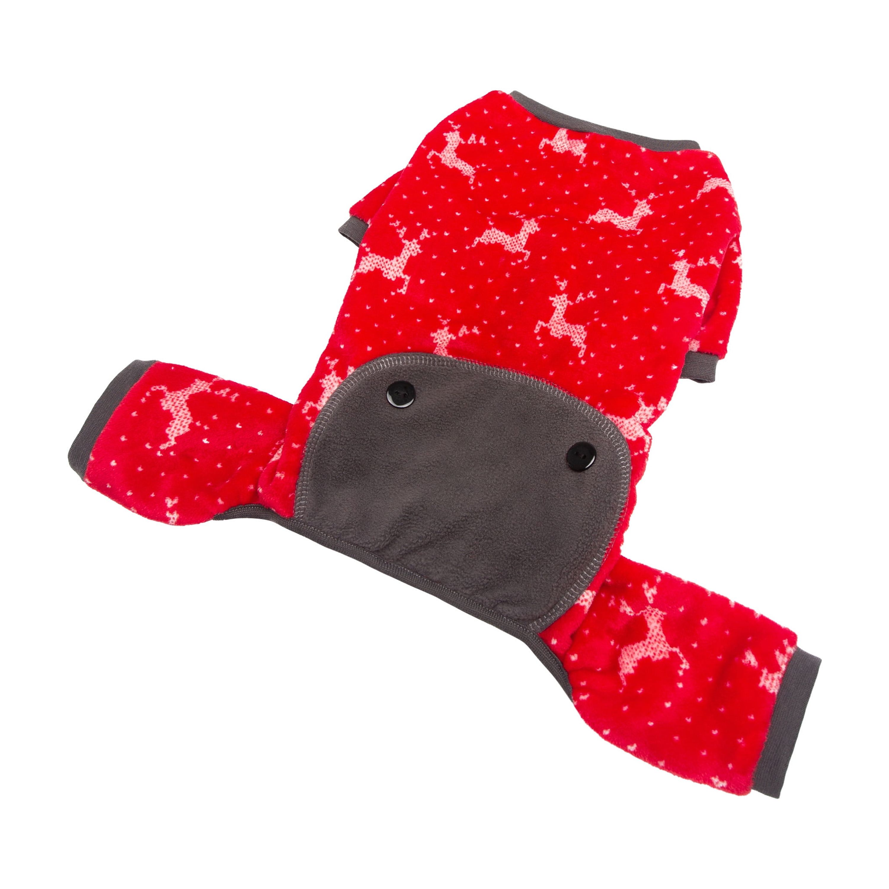 One Paw, Pyjama Renne de Fête, Pyjama pour chien, Tissu super doux, pour Chien