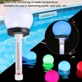 thumbnail image 4 of Thermoscope Floating Pool Light, Color Charging Solar Powered Pool Lights, Temperature Gauge Floating Light, Pool Accessories and Gifts for Pool Owners, 4 of 7