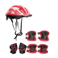 thumbnail image 1 of RXIRUCGD 7Pcs/Set Children's Skating Protective Gear Children Kids Helmet Knee, 1 of 1