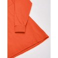 thumbnail image 3 of Dickies T-Shirt à Manches Longues pour Homme, Col Ras du Cou, Poids Lourd, 3X, Orange, 3 of 5