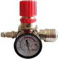 thumbnail image 1 of Régulateur de Pression de Compresseur d'Air 1/4 Pouces Régulateur Pneumatique, avec Raccord 180psi 12bar (Valve Trois Voies), 1 of 3