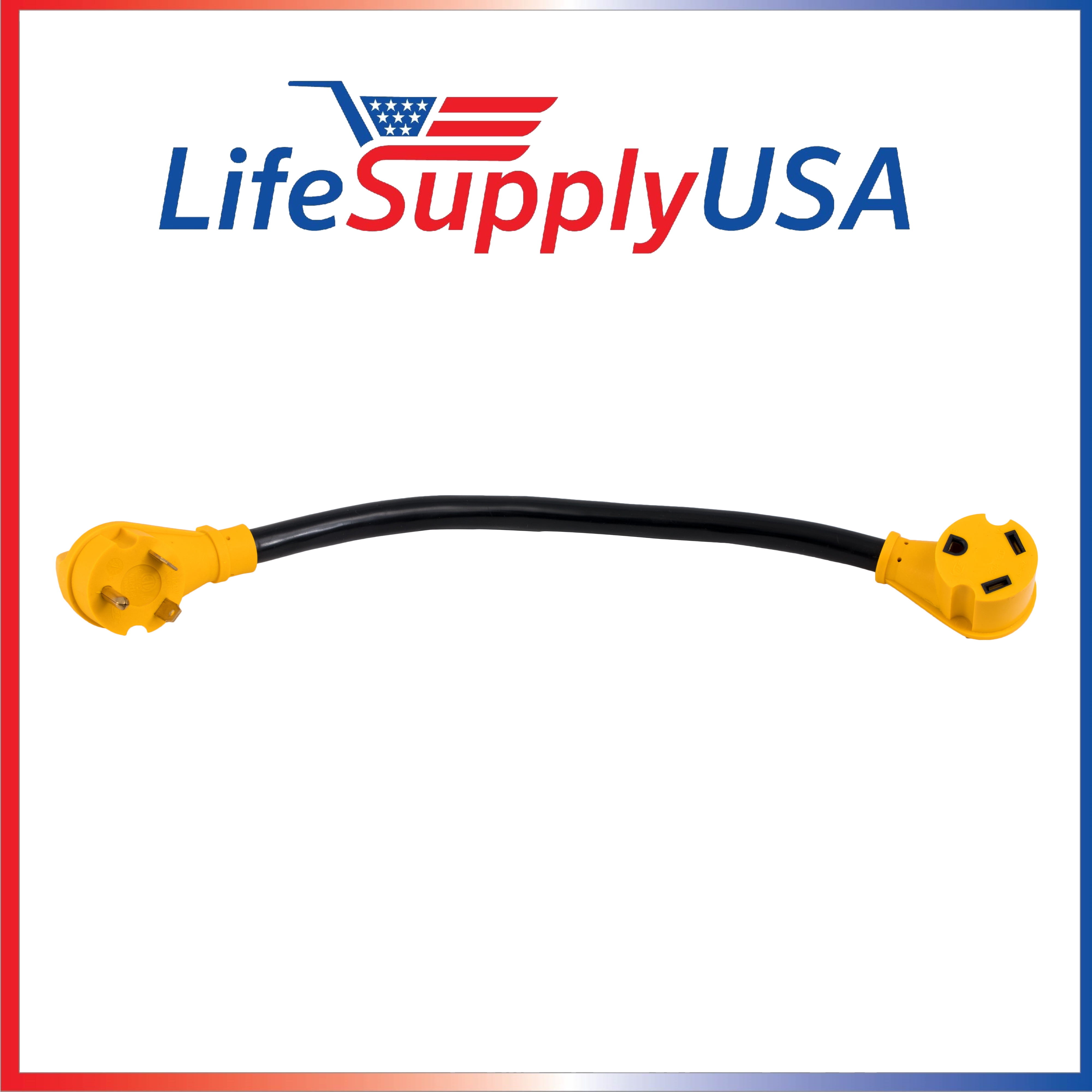 25 ft. RV Cord w/ Grip Handle 30 Amp 10-Gauge 10 AWG3 10/3 125V STW TT30P/TT30R