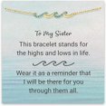 thumbnail image 2 of 1 Gold Set With Blue Diamond Ladies Family Simple BraceletThe Best Gift for A Loved One, 2 of 9