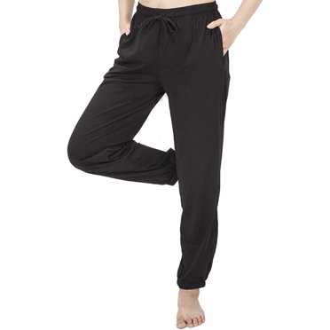 Pantalon de Pyjama pour Femmes Pantalon de Détente avec Poches Vêtement de Nuit