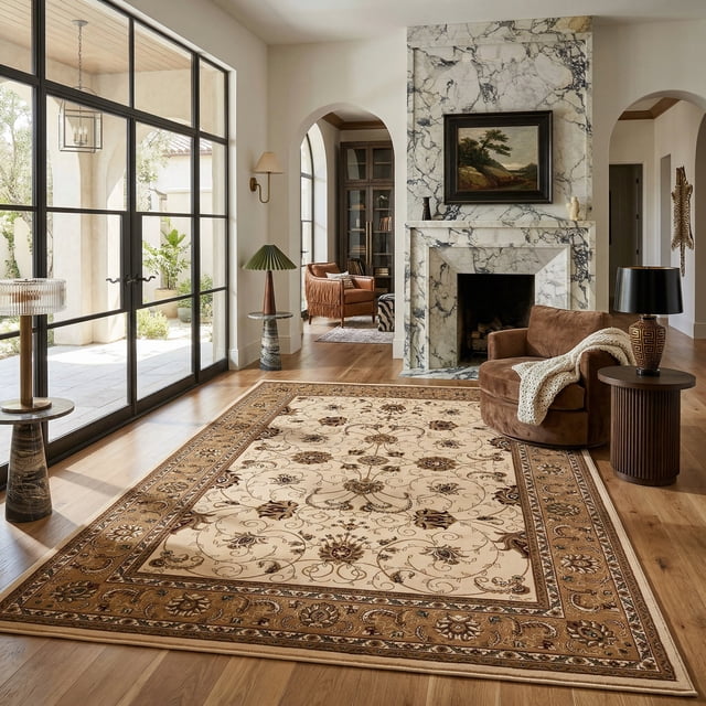 Rug Branch Majestic Collection Traditional Oriental Area Rug