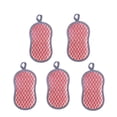 thumbnail image 2 of EQWLJWE 5 Pc Multipurpose Wire Dishwashing Rags for Wet and Dry,Multifunctional Non Scratch Metal Wire Dishcloth, Reusable Premium Metal Scrubbing Pads Sponge Clean for Home Kitchen Cooktop, 2 of 7