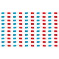 thumbnail image 1 of 100Pcs 3D Cardboard Glasses Universal Anaglyph Glasses Eyewear Video, 1 of 8