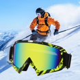 thumbnail image 1 of YIMWNYI Outdoor Windproof Ski Goggles, Panoramic Lens, Anti-Fog Eye Protection, Advanced Ventilation System, Snow Sports Sunglasses, Durable Scratch-Resistant Ski Eyewear, 1 of 6
